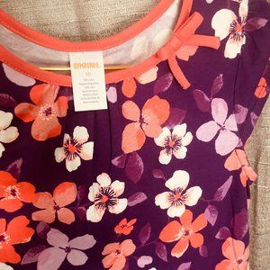 Gymboree Size 10- Girls Flower Purple Dress